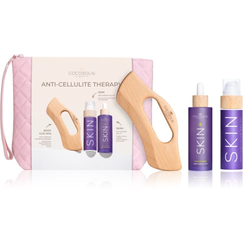 COCOSOLIS Bundle Cellulite Therapy set for skin with cellulite