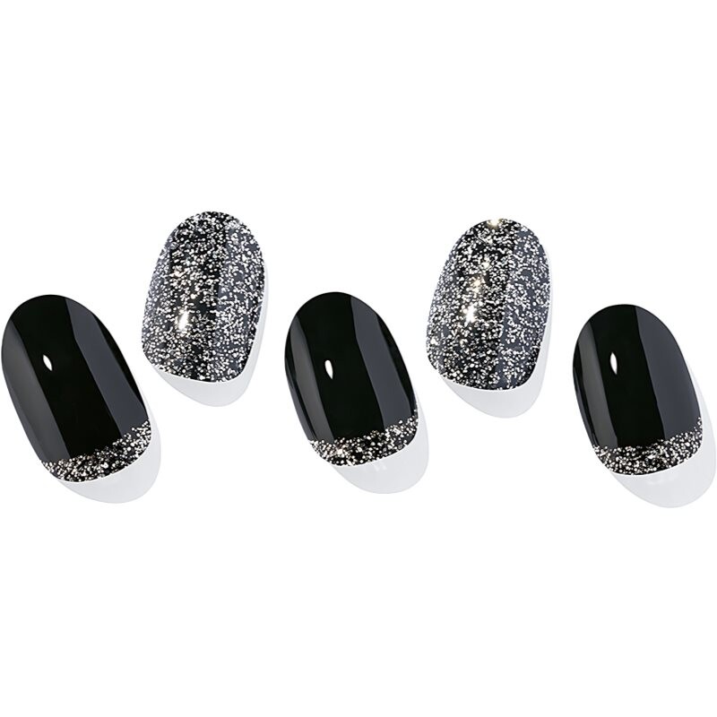 ohora Semi Cured Gel Nail Strips N Party Night nail stickers shade ND-041-G 1 pc