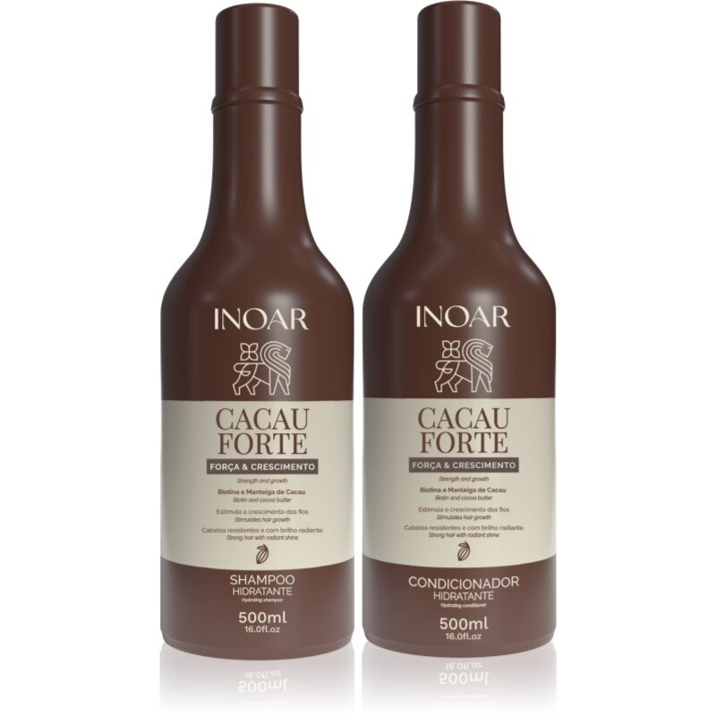 INOAR Cacau Forte Duo set for hair strengthening 2 pc