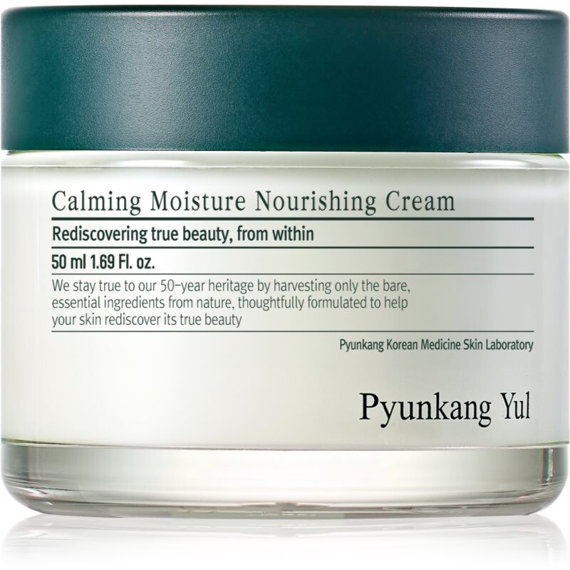 Pyunkang Yul Calming Moisture Nourishing Cream moisturising and soothing cream for strengthening the skin barrier 50 ml