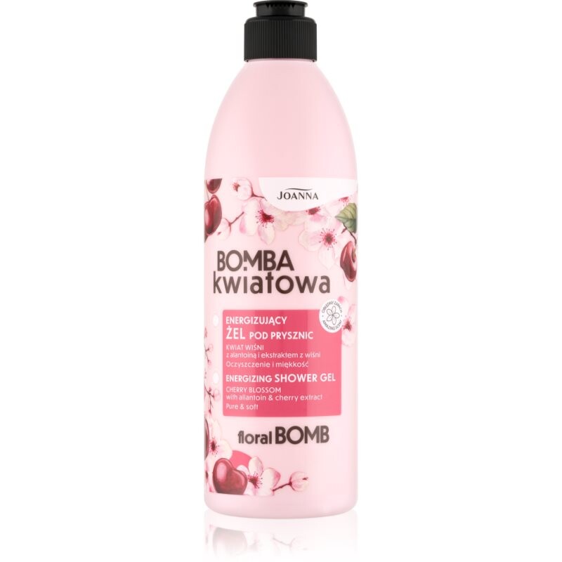 Joanna Floral Bomb Energizing shower gel Cherry Blossom 500 ml
