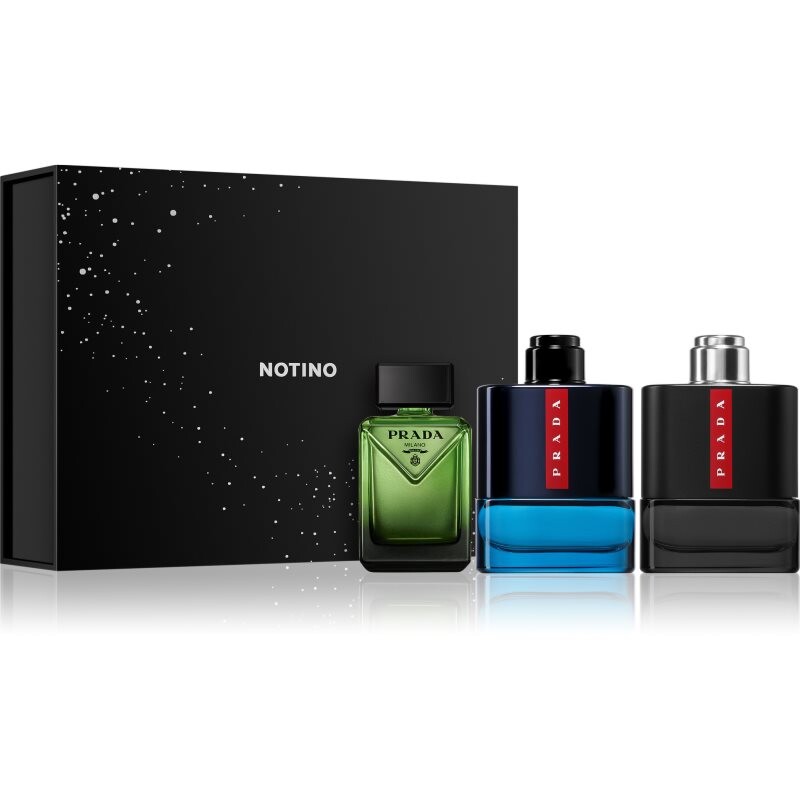 Beauty Discovery Box Exclusive Notino Prada Adventure gift set for men