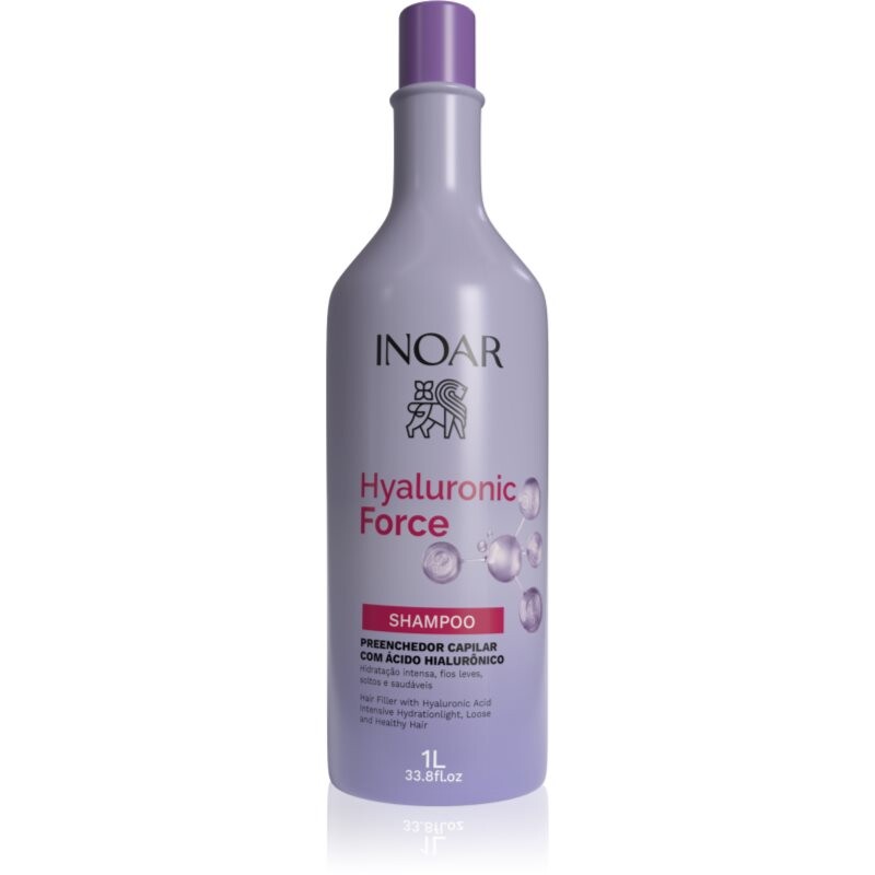 INOAR Hyaluronic Force Shampoo moisturising shampoo with hyaluronic acid 1000 ml
