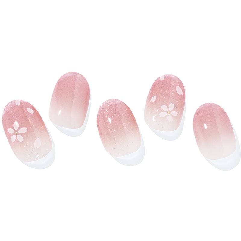 ohora Semi Cured Gel Nail Strips N Blossom nail stickers shade ND-350 1 pc