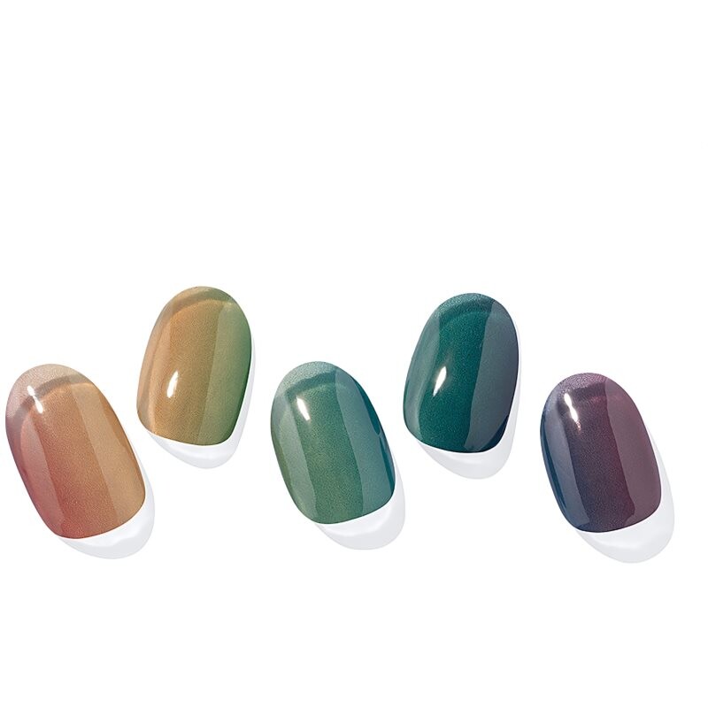 ohora Semi Cured Gel Nail Strips N Autumn Ombre nail stickers shade ND-017-G 1 pc