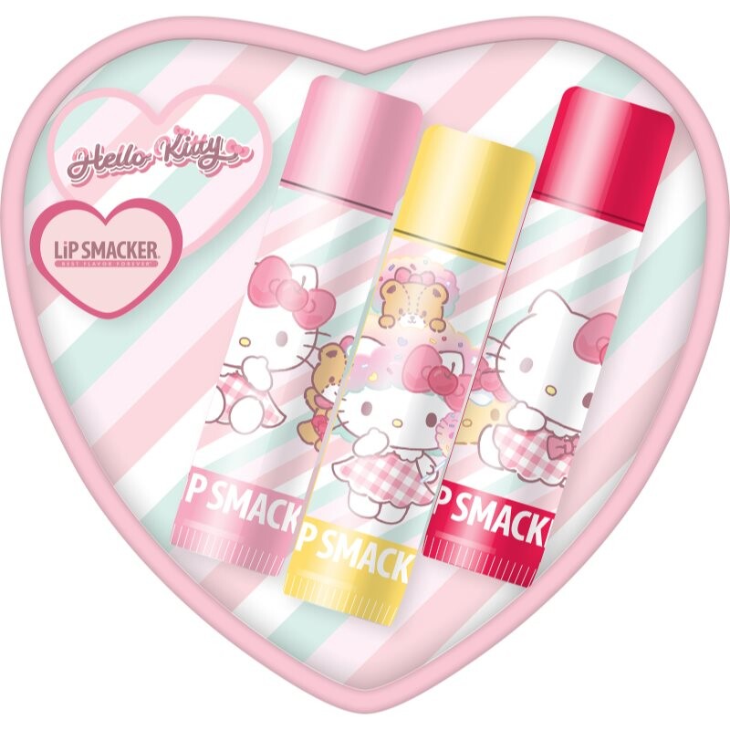 Lip Smacker Hello Kitty & Friends lip set in a heart shape