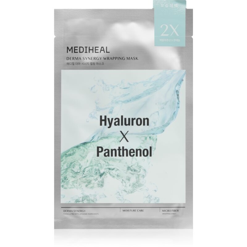 MEDIHEAL Derma Synergy Moisture Care Wrapping Mask intense hydrating mask for strengthening the skin barrier 1 pc