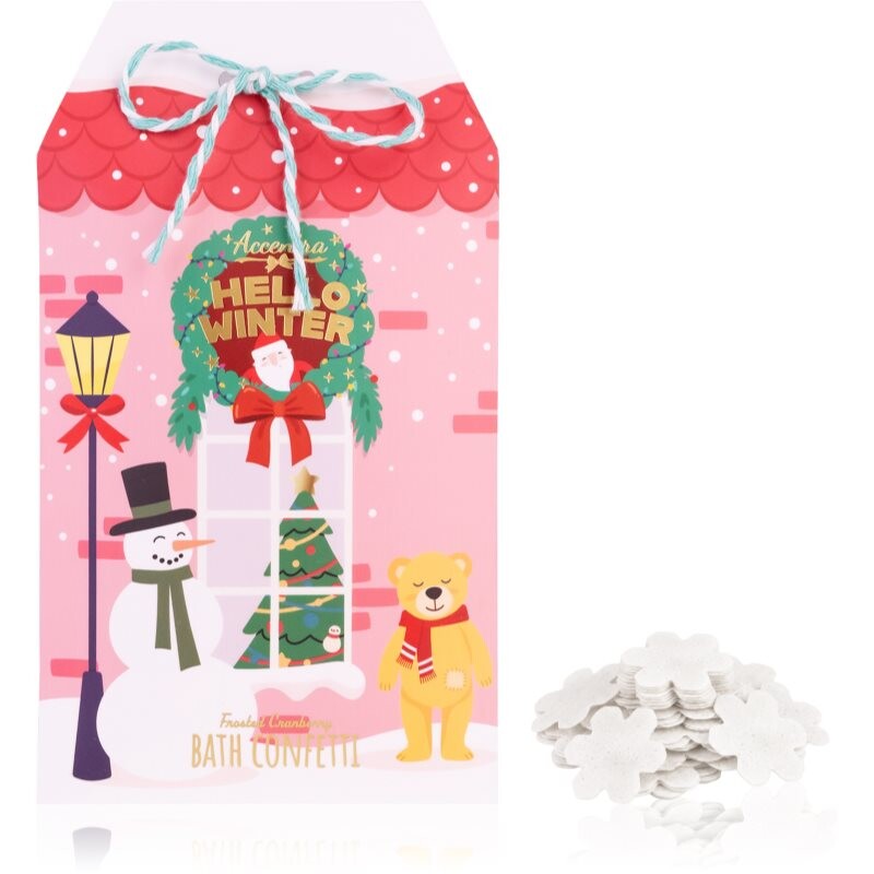 Accentra Hello Winter Bath Confetti bath flakes 10 g