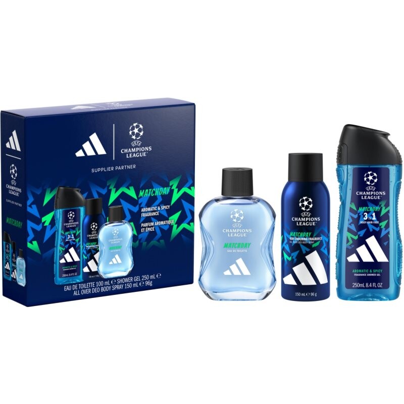 Adidas UEFA Champions League Matchday gift set for men