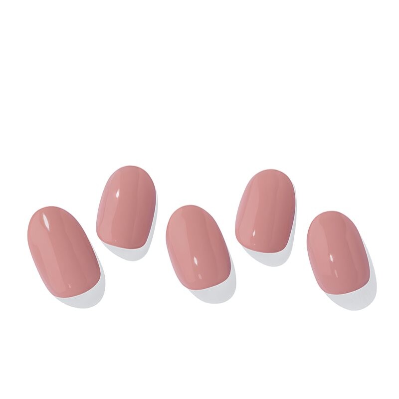 ohora Semi Cured Gel Nail Strips N Ash Pink nail stickers shade NB-029 1 pc
