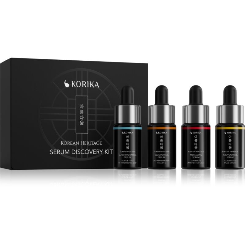 KORIKA Korean Heritage Serum Discovery Kit facial serum set