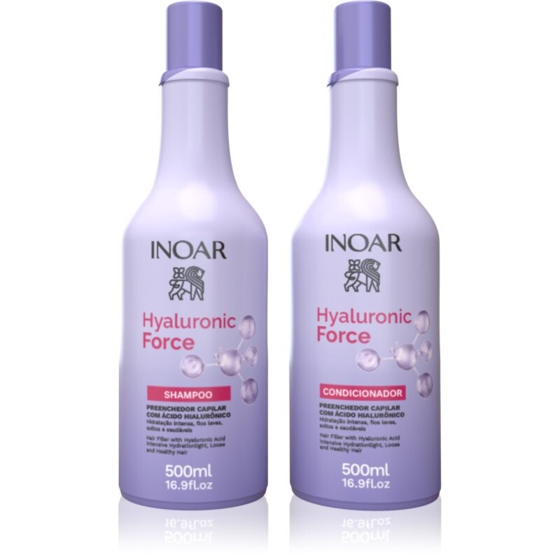 INOAR Hyaluronic Force Duo set for dry hair 2 pc