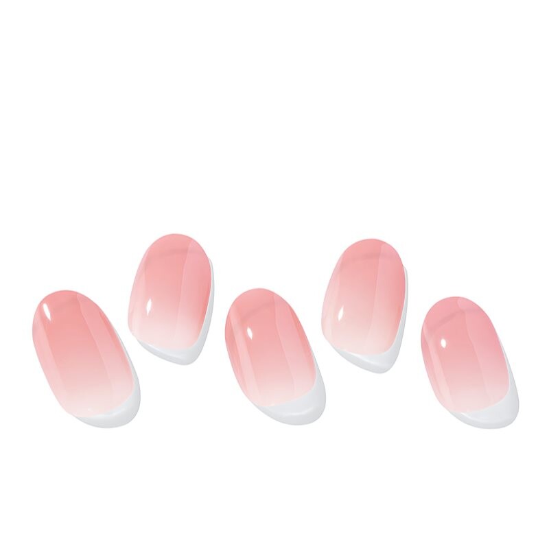 ohora Semi Cured Gel Nail Strips N Peach Latte nail stickers shade ND-112 1 pc