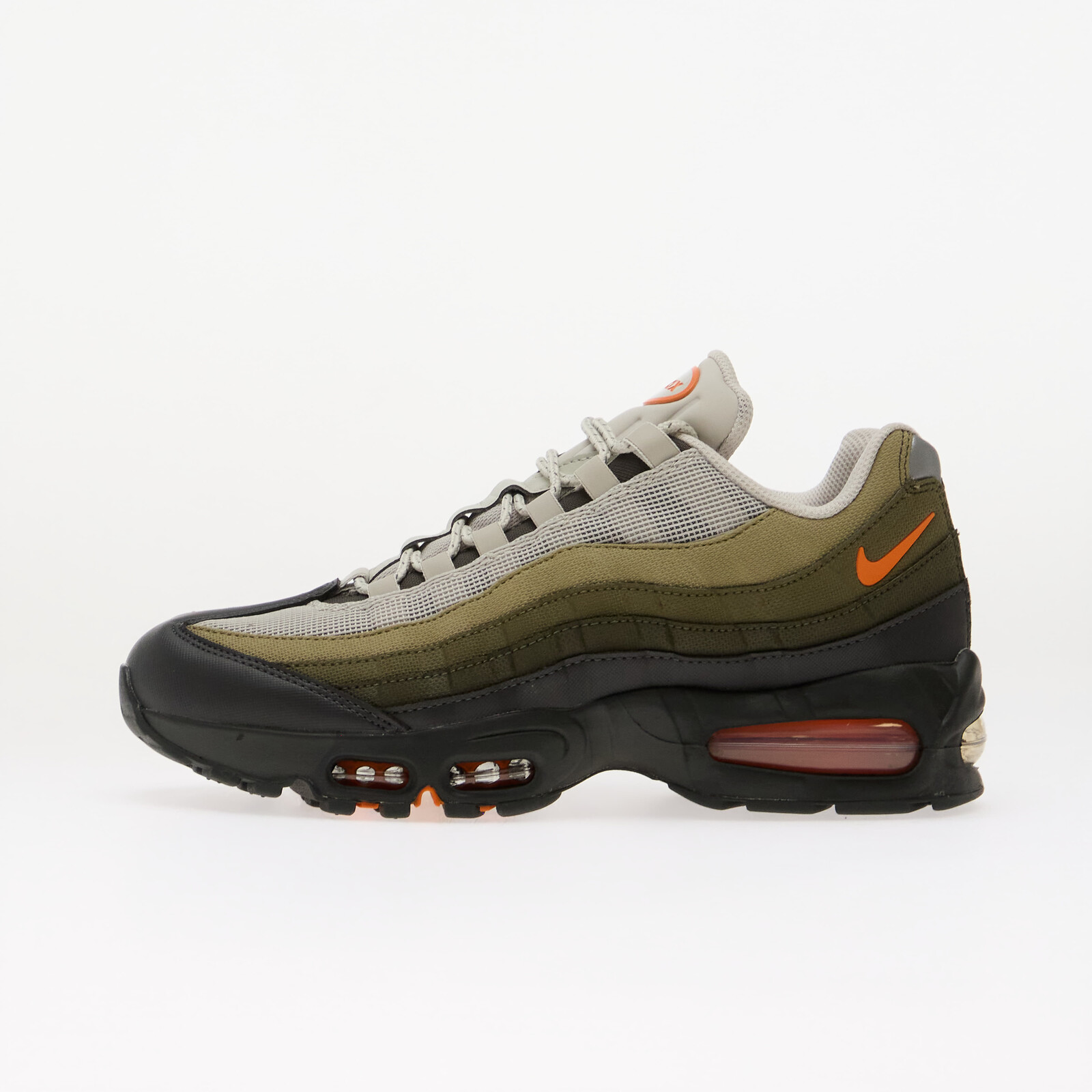 Sneakers Nike Air Max 95 Big Bubble Light Bone/ Safety Orange-Anthracite UK 8.5