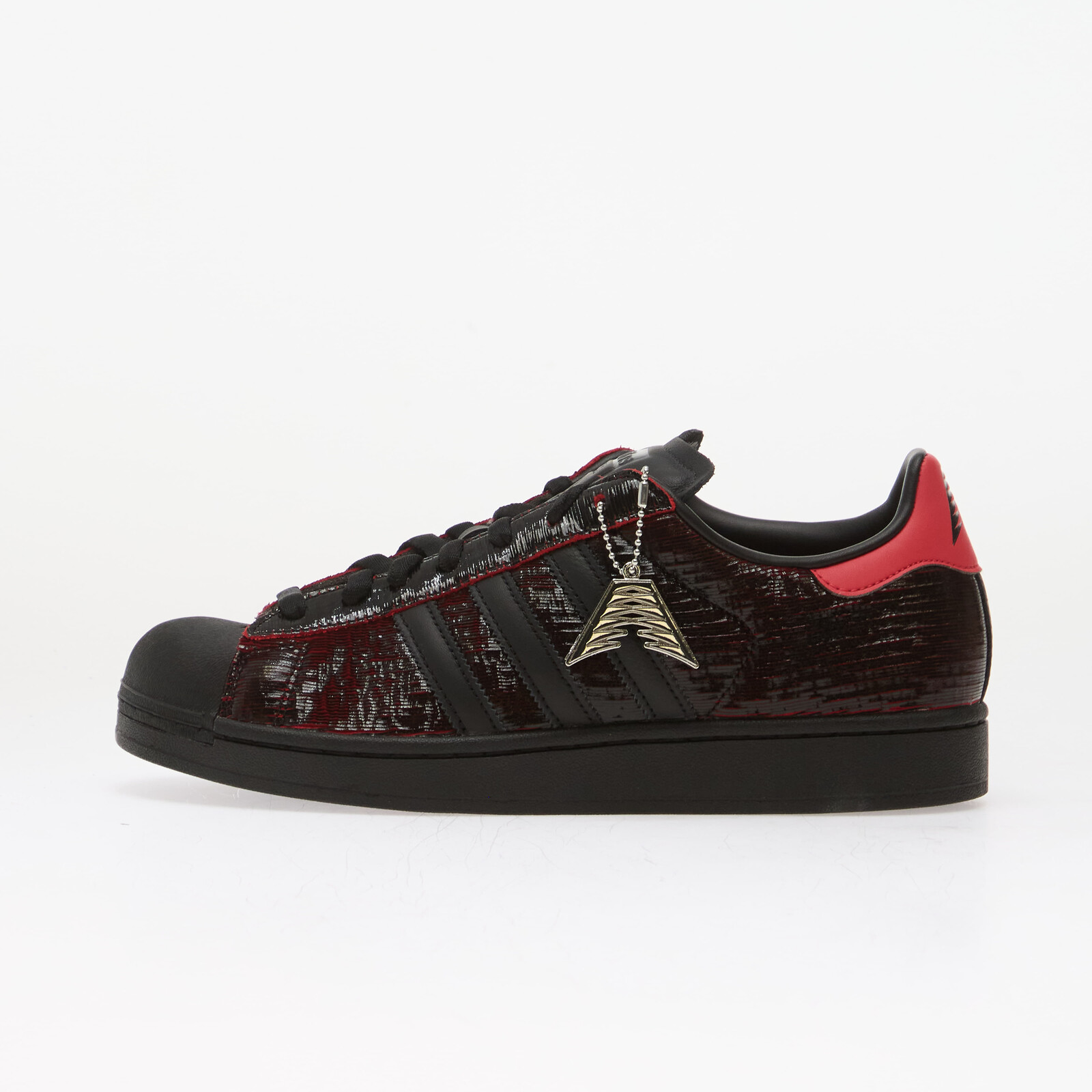 Sneakers adidas x Anthony Edwards Superstar II Core Black/ Pure Ruby/ Silver Met. UK 6