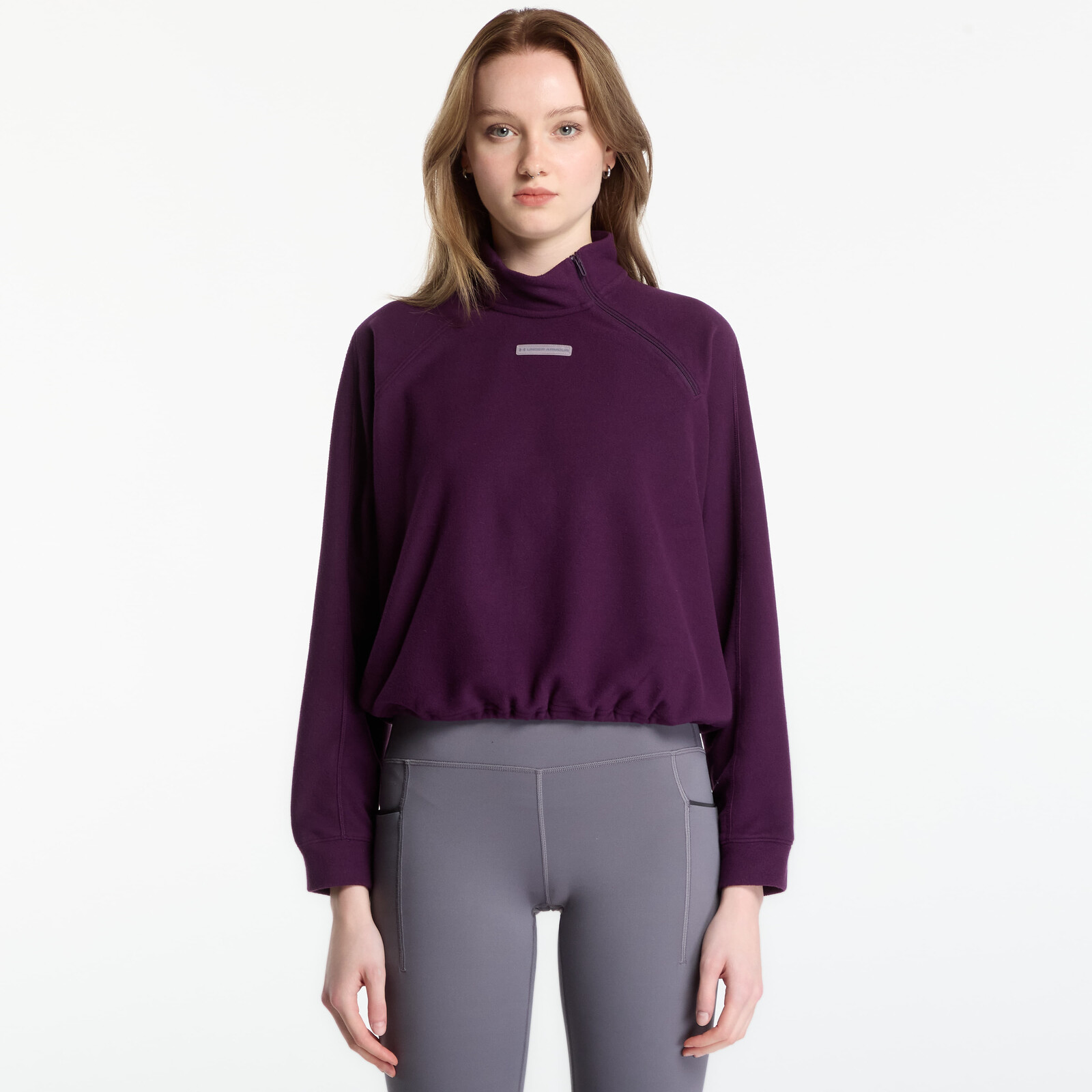 Sweatshirt Under Armour UA Performance Fleece QZ Purple Echo S