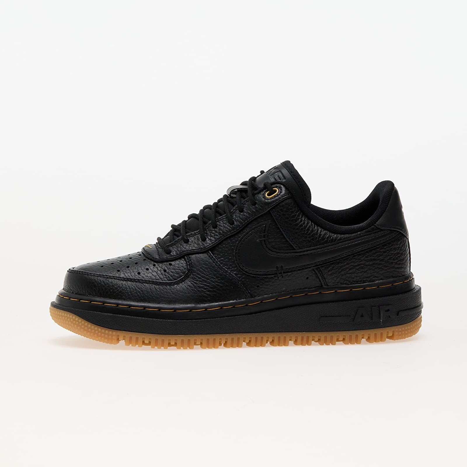 Sneakers Nike Air Force 1 Luxe Black/ Black-Bucktan-Gum Yellow UK 7
