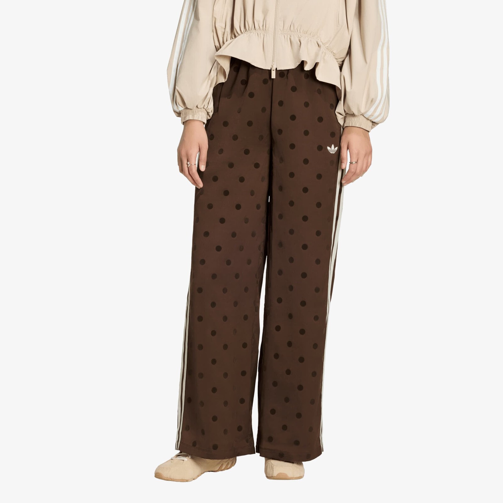 Pants adidas Satin Polka Dots Wide Leg Pant Auburn XS