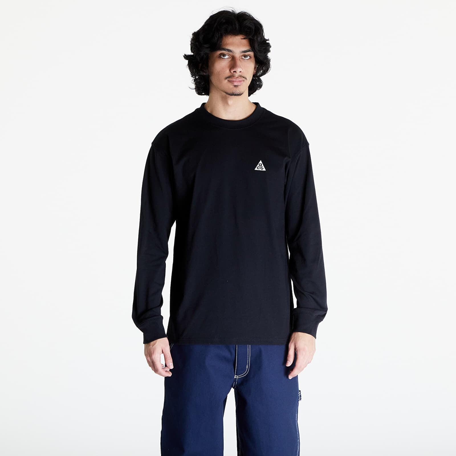 T-shirt Nike ACG Men's Long-Sleeve Dri-FIT T-Shirt Black XS