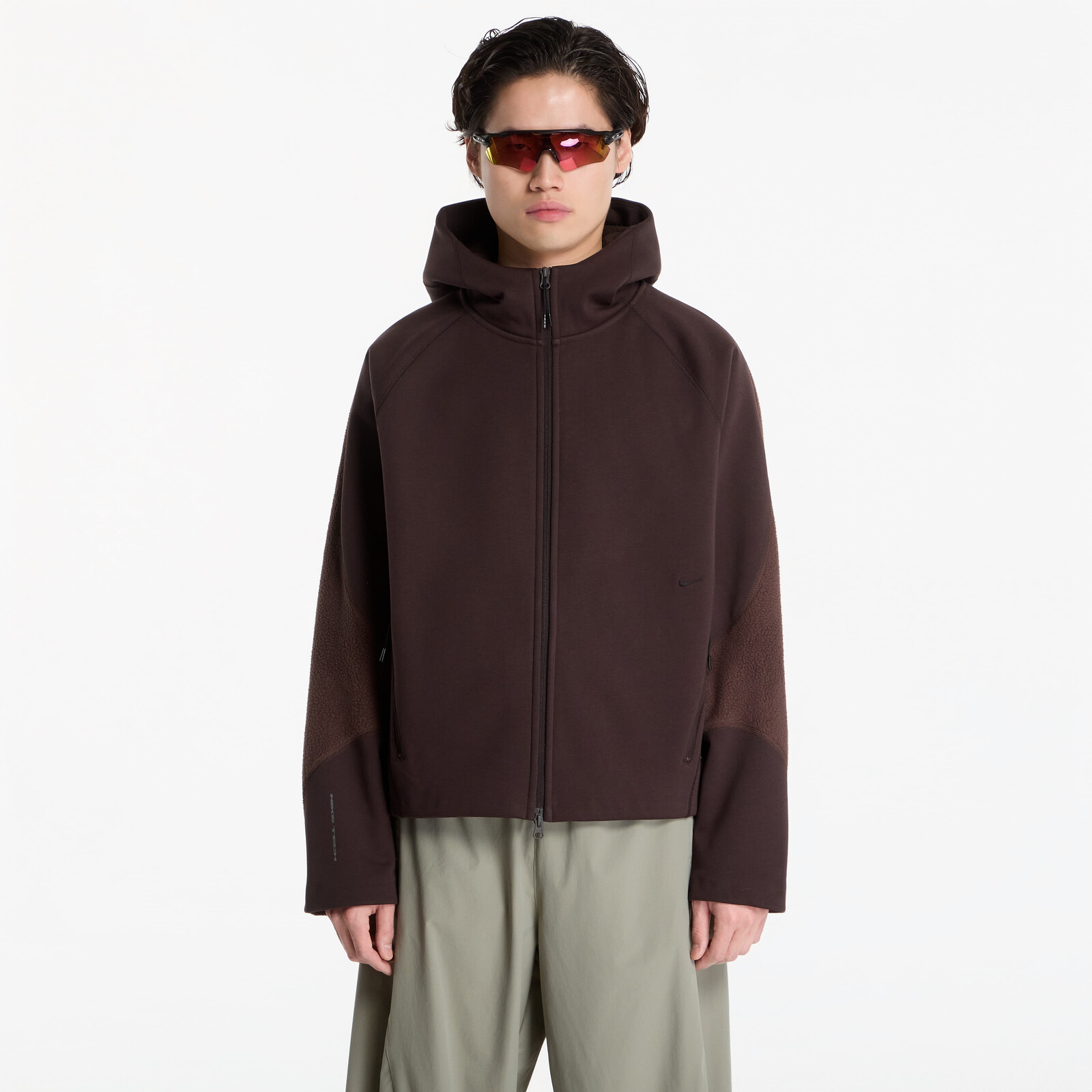 Sweatshirt Nike Tech Boreas Therma-FIT Full-Zip Hoodie Velvet Brown/ Baroque Brown/ Black XL