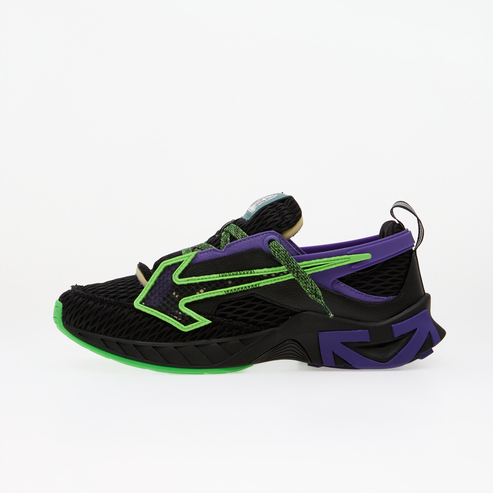 Sneakers Off-White Space Memo Black/ Purple UK 7.5