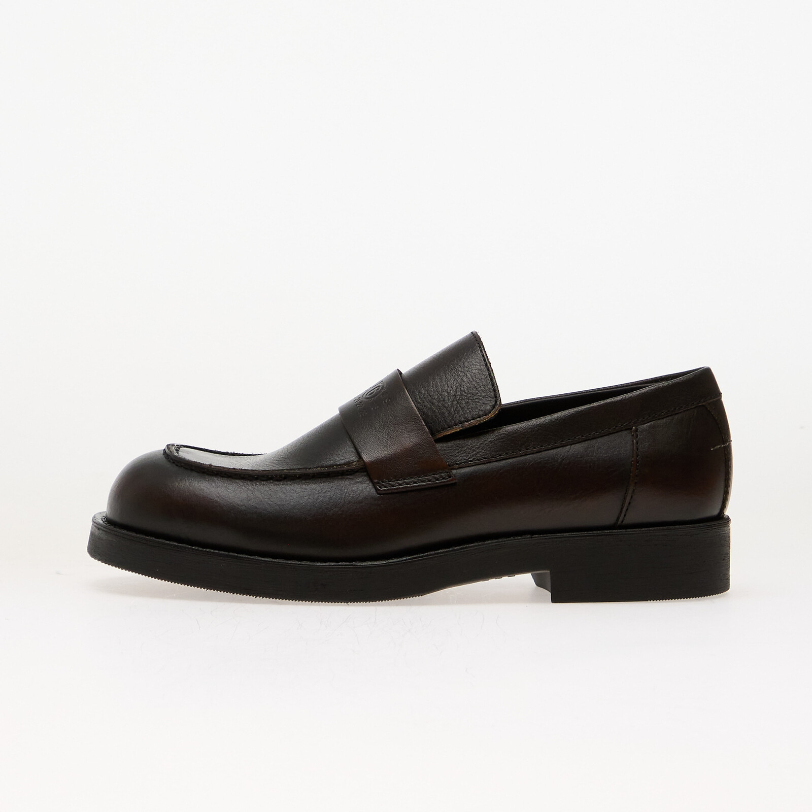 Sneakers MM6 Mocassin Cappuccino/ Black UK 8