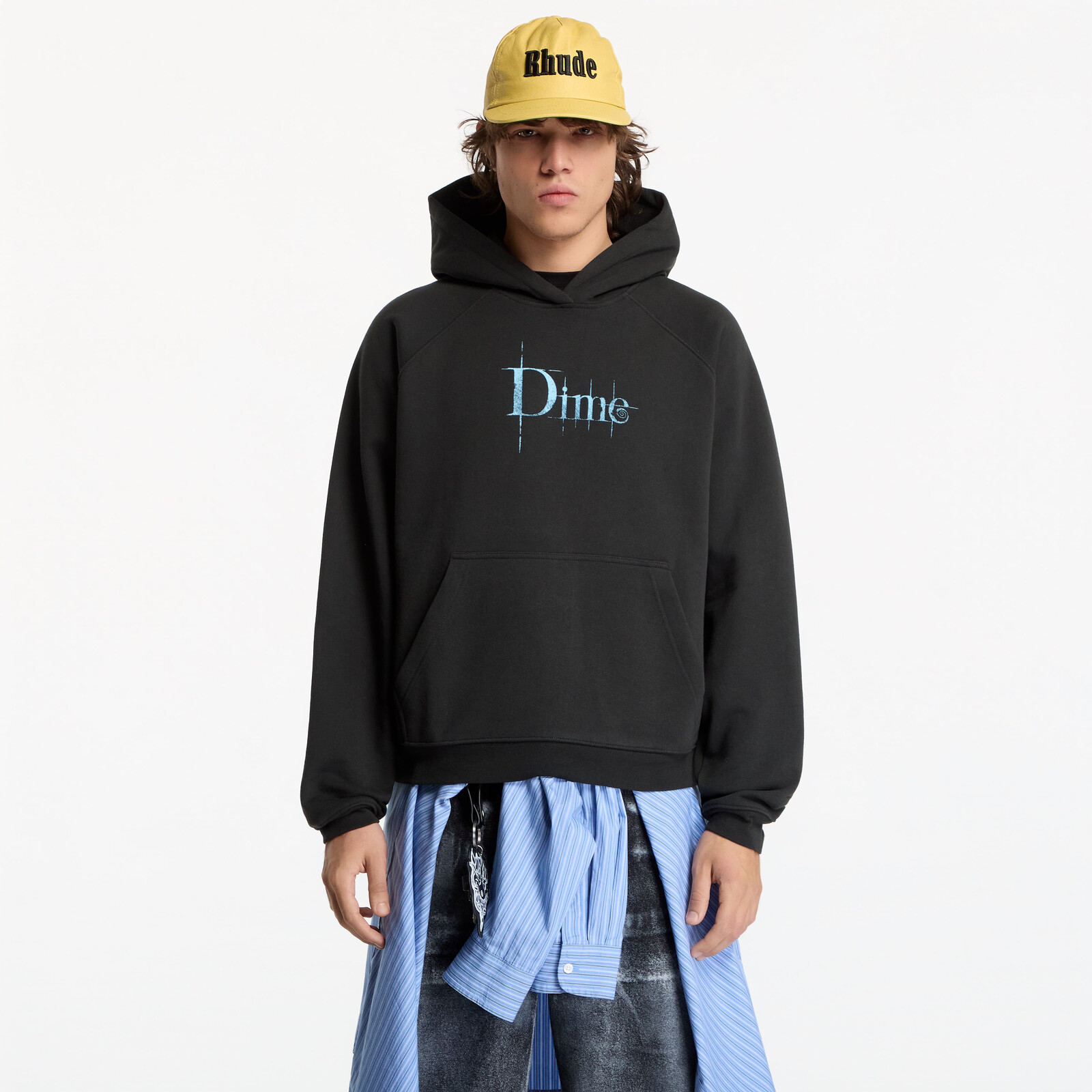 Sweatshirt Dime Classic Bella Hoodie UNISEX Pirate Black M
