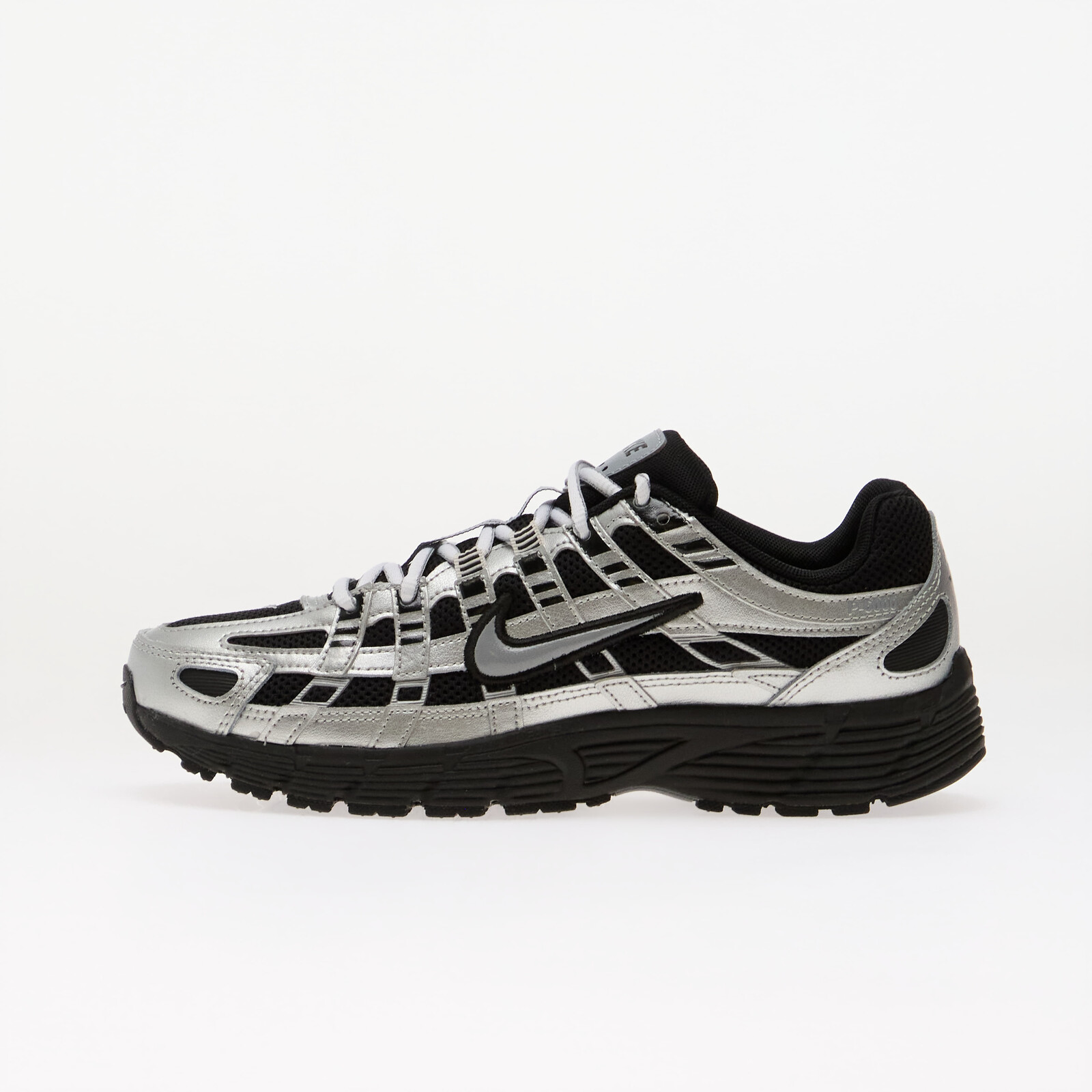 Sneakers Nike P-6000 Black/ Stealth-Metallic Silver UK 9.5