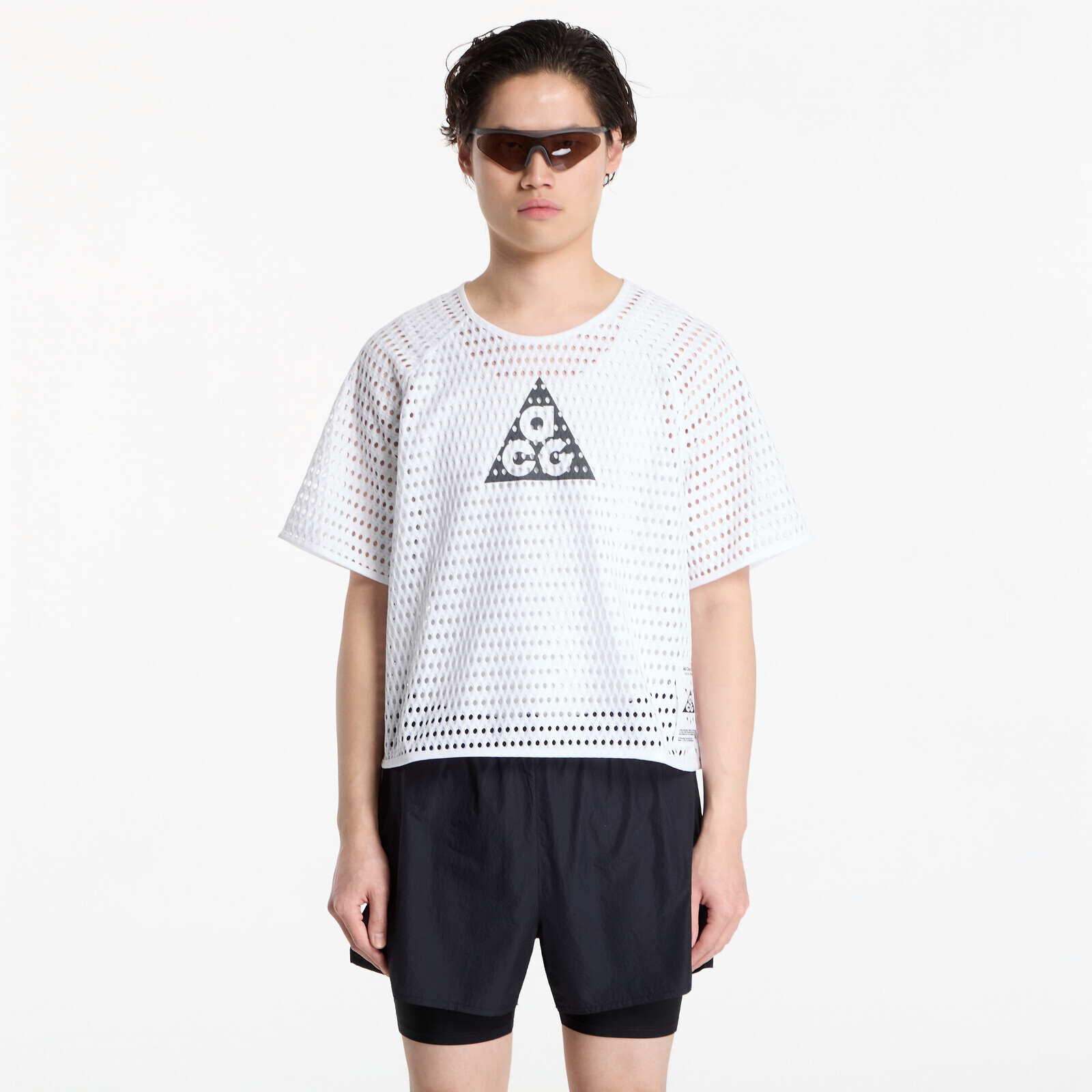 T-shirt Nike ACG Radical AirFlow Dri-FIT Short-Sleeve Trail Running Top White/ Anthracite L
