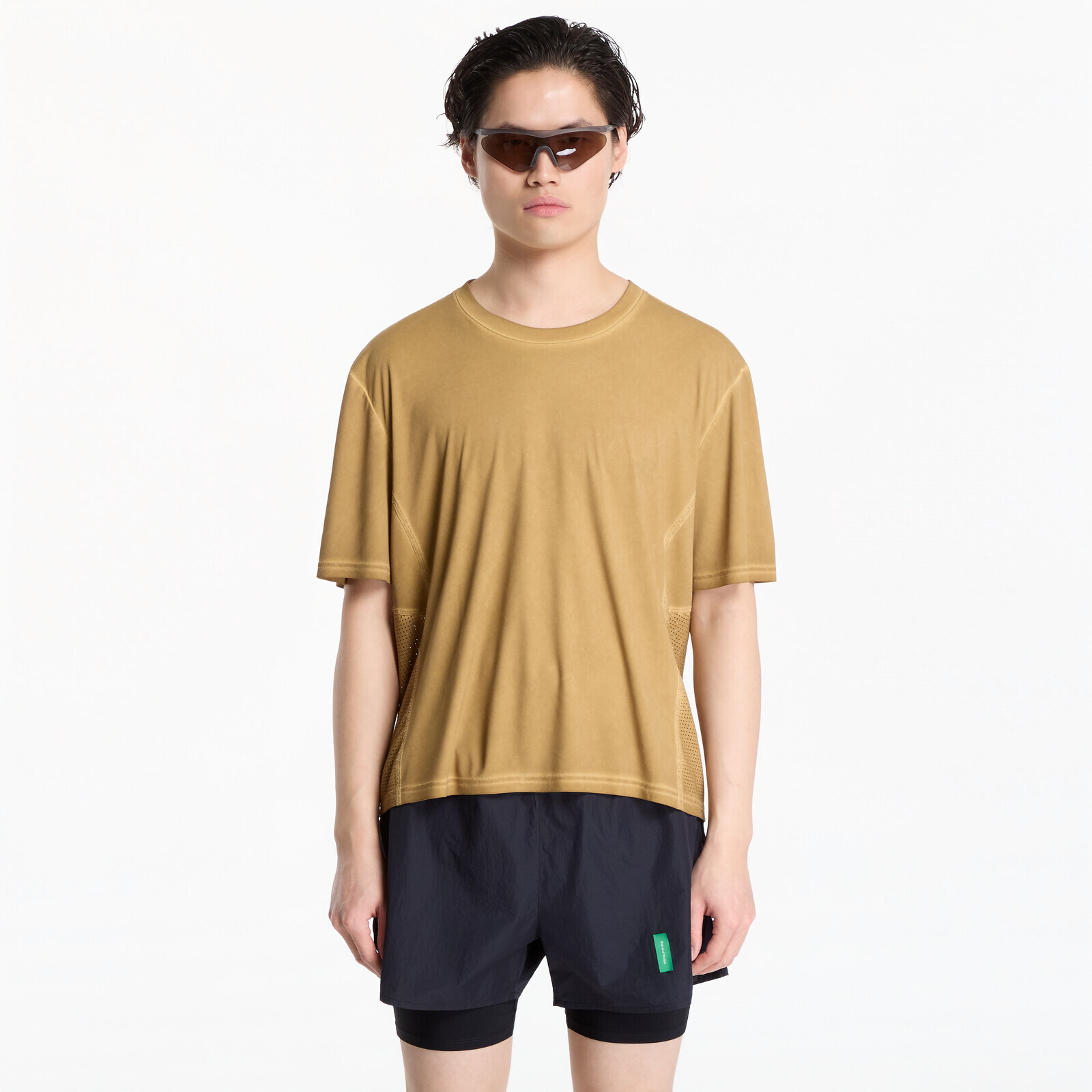 T-shirt BANDIT Men's FrioSoft™ Perforated Box Tee Copal XL