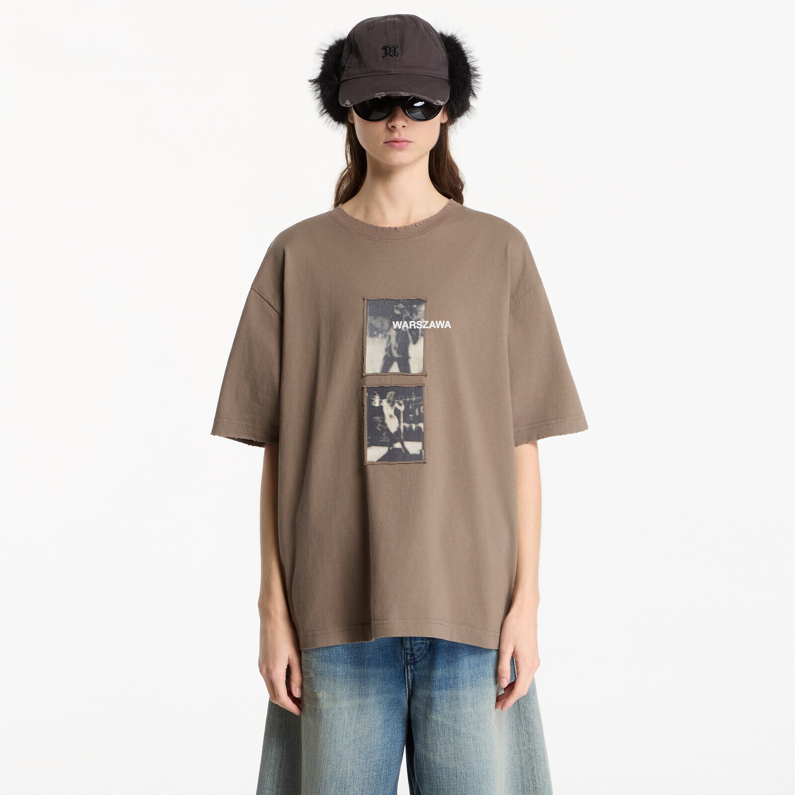 T-shirt MISBHV Warszawa Patched T-Shirt Cinder Black UNISEX S