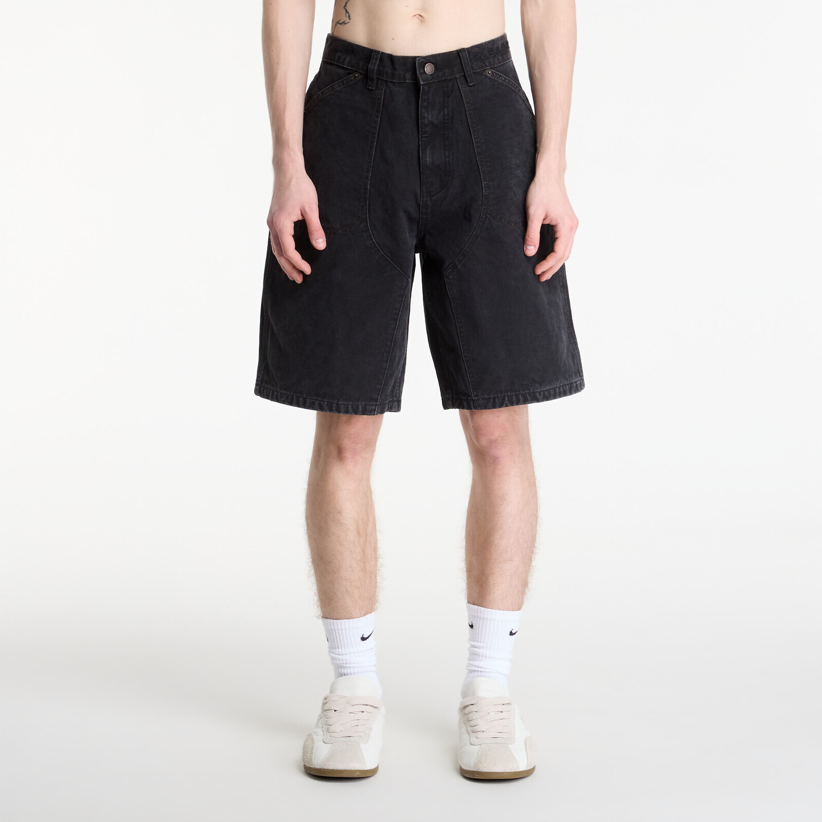 PLEASURES Ultra Work Shorts Black 36