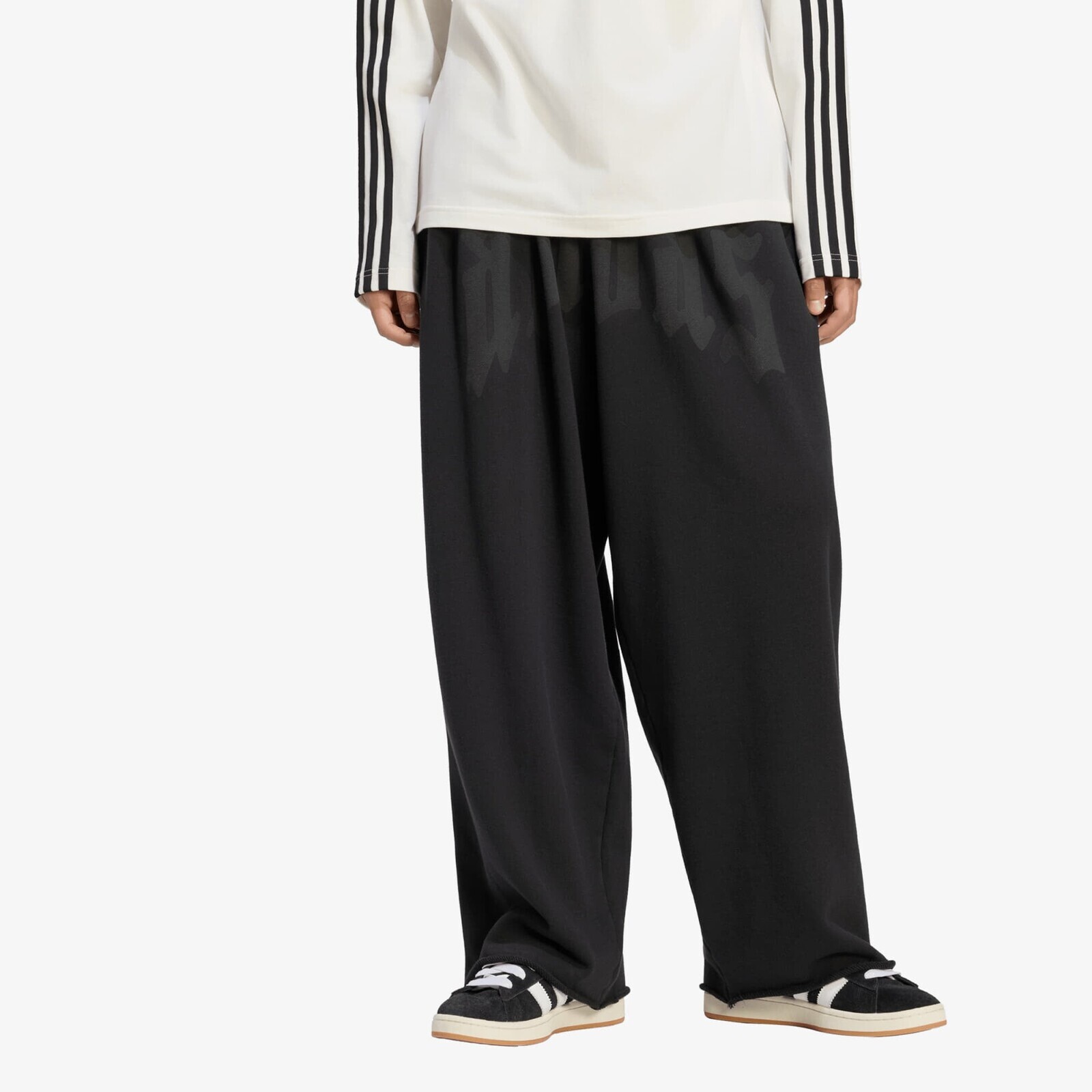 Pants adidas Wide Leg Sweat Pant Black S