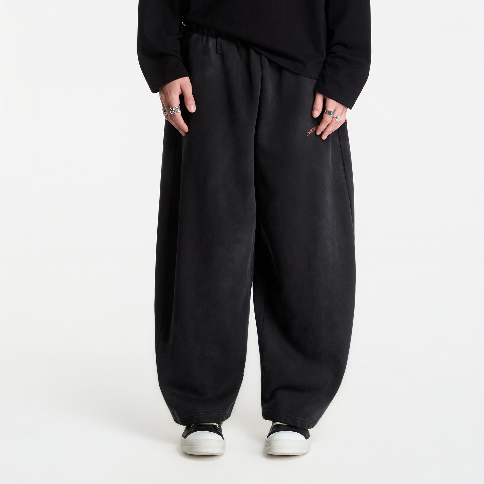 Pants MISBHV Faded Black Baggy Sweatpants L