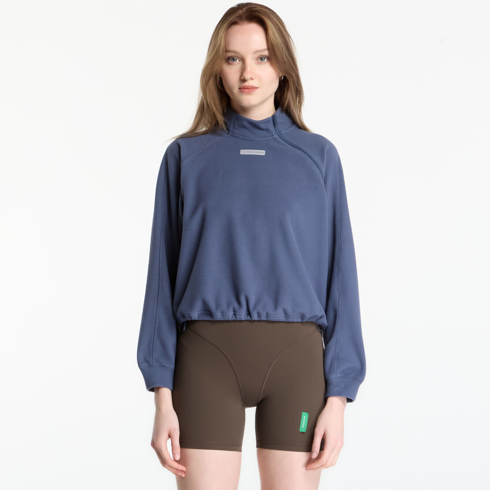 Sweatshirt Under Armour Performance Fleece QZ Downpour Gray/ Downpour Gray S