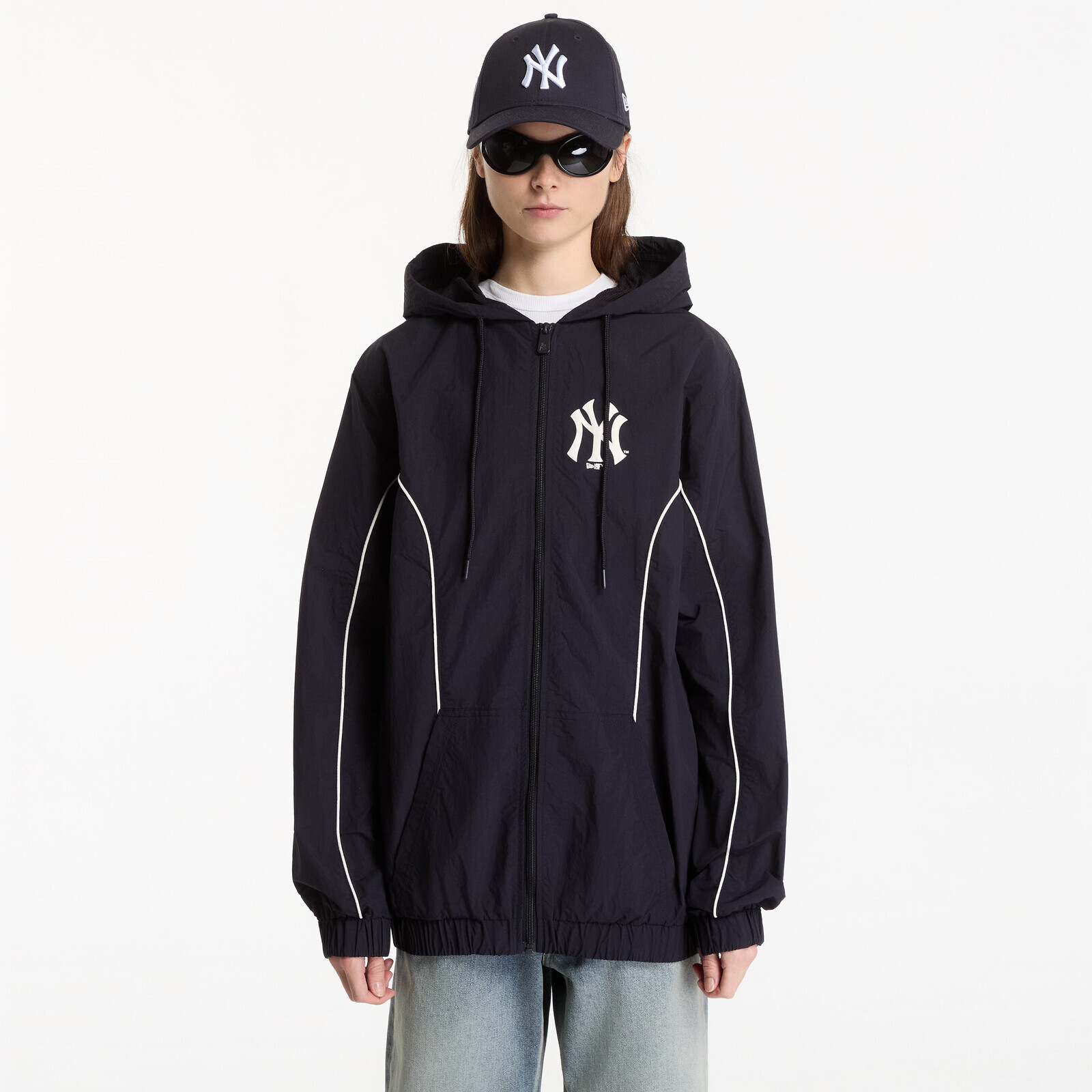 Jacket New Era MLB Piping Track Jacket New York Yankees UNISEX Navy L