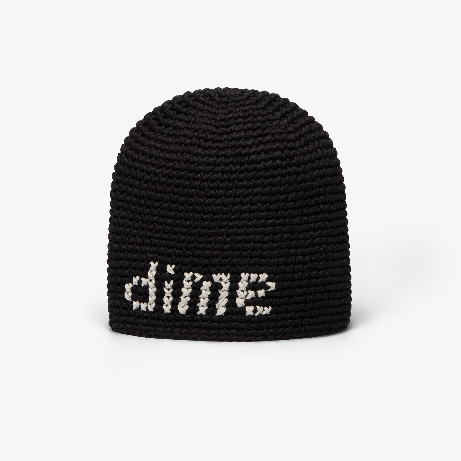 Dime Crochet Skully Black Universal