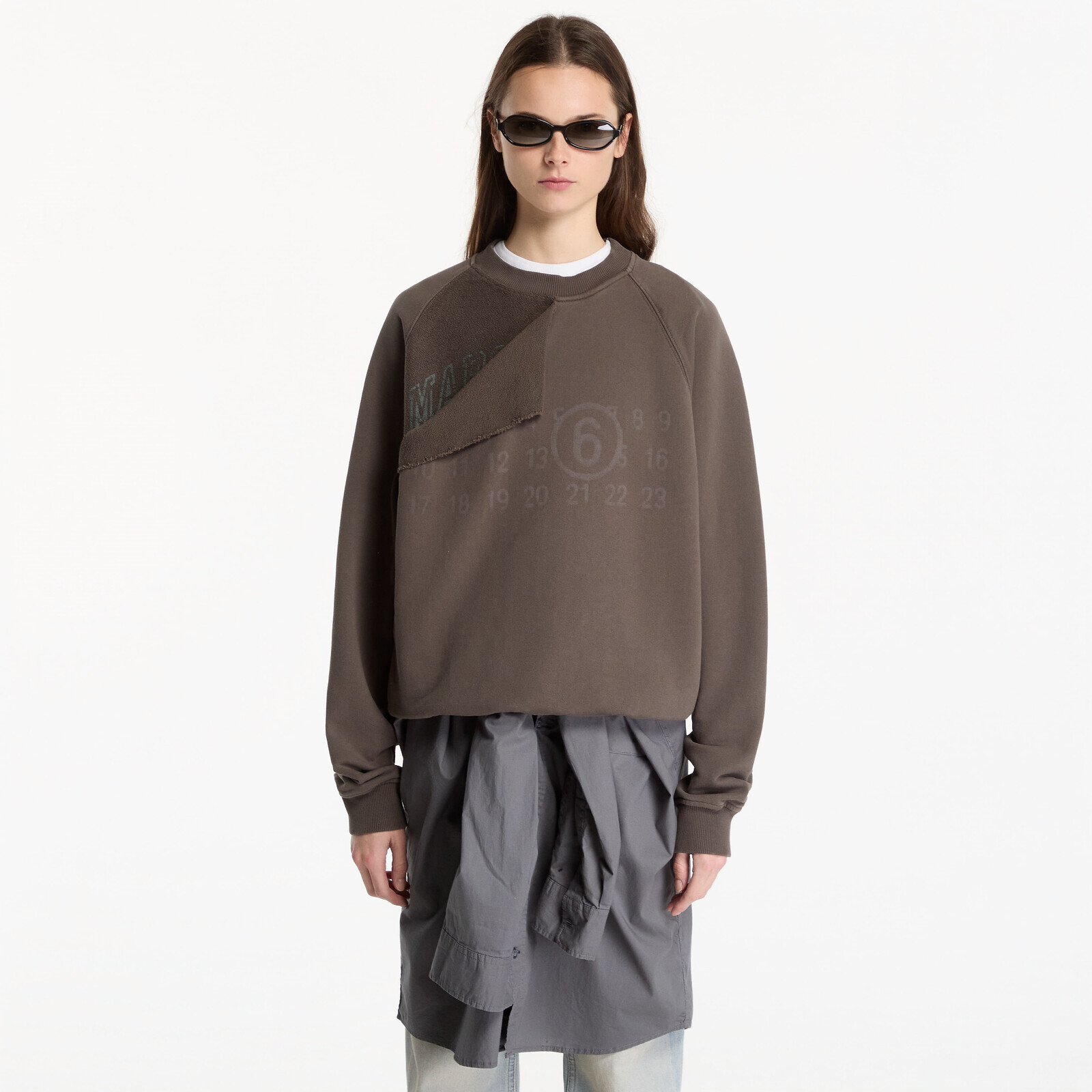 Sweatshirt MM6 Sweatshirt Gasolina Grey M