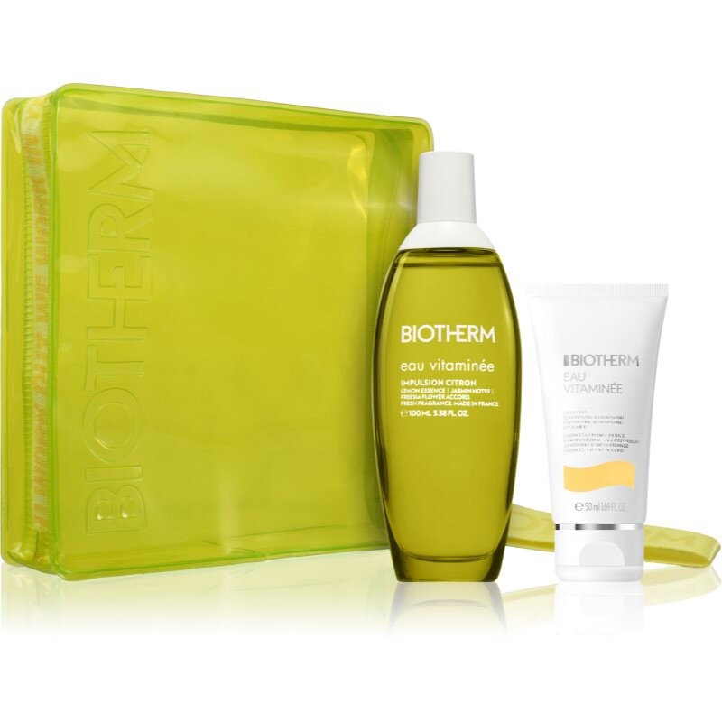 Biotherm Eau Vitaminée Impulsion Citron gift set for women