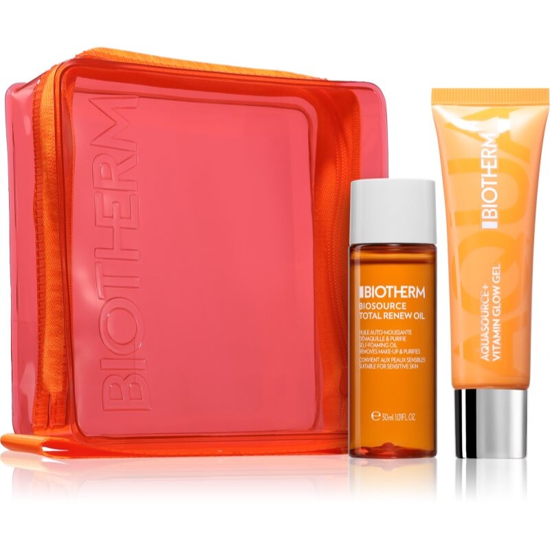 Biotherm Aquasource+ Vitamin Glow Gel gift set for women