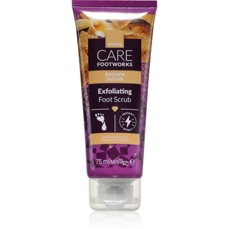 Avon Care Footworks exfoliating foot scrub 75 ml