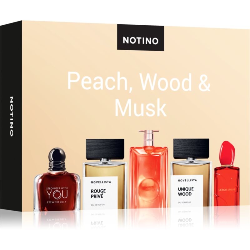 Beauty Discovery Box Notino Peach, Wood & Musk set unisex