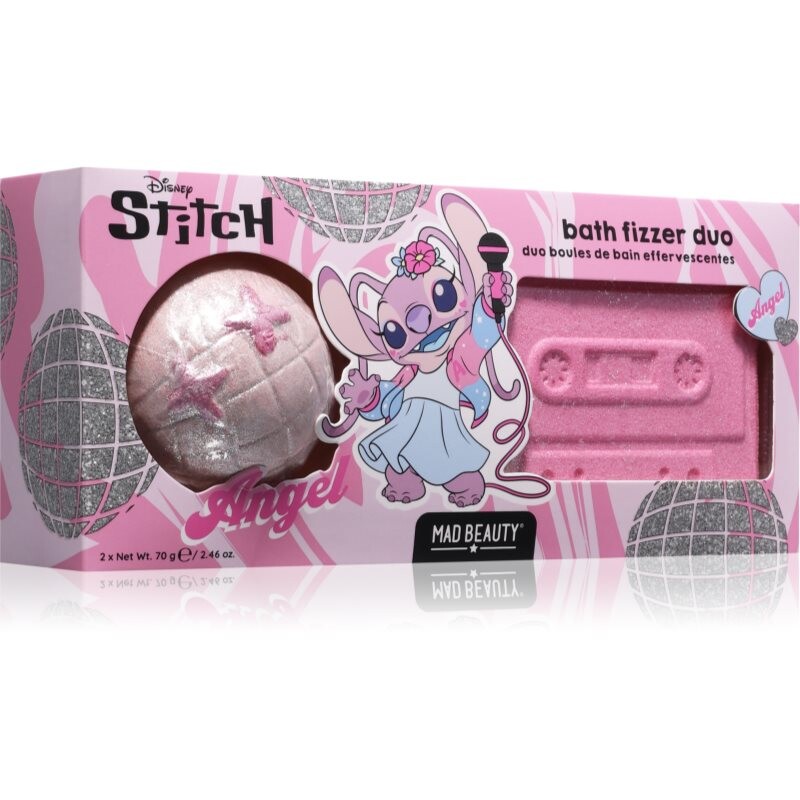 Mad Beauty Disney Stitch Angel Popstar gift set for the bath
