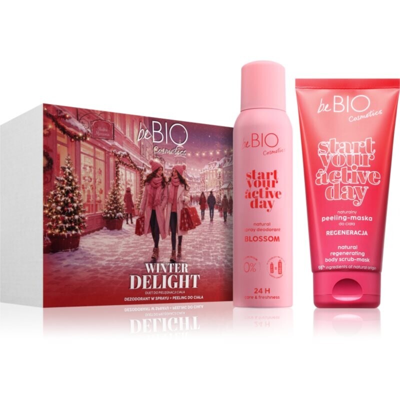 beBIO Winter Delight gift set for the body