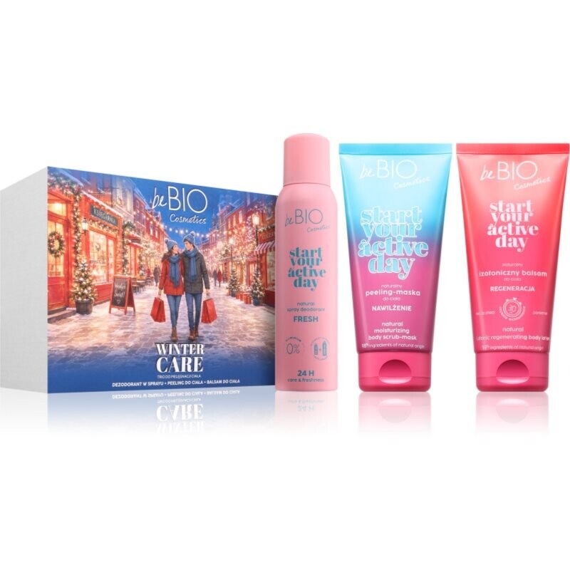 beBIO Winter Care gift set for the body