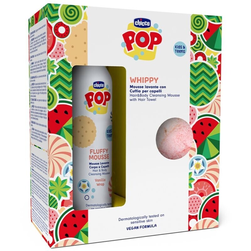 Chicco POP Vanilla Fluffy gift set for children