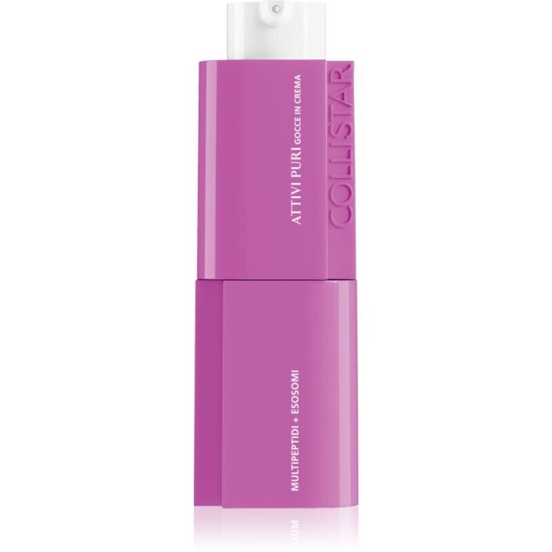 Collistar Attivi Puri Drops in Cream Multipeptides + Exosomes smoothing treatment for the correction of wrinkles 30 ml