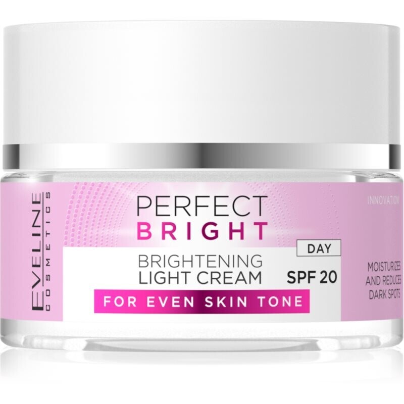 Eveline Cosmetics Perfect Bright Brightening Light Cream brightening cream SPF 20 50 ml