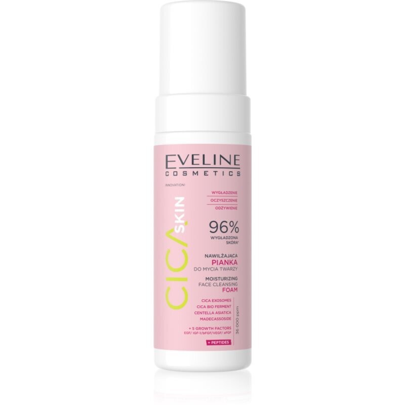 Eveline Cosmetics Cica Skin Foam hydrating cleansing foam 150 ml