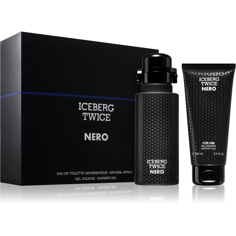 Iceberg Twice Nero gift set for men 1 pc
